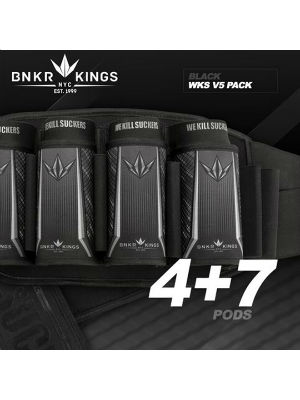 BK Strapless Pack V5 - WKS 4+7 - Black