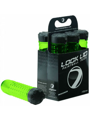 DYE Pod LLP LockLid 160Rnd - 6 pack - Lime