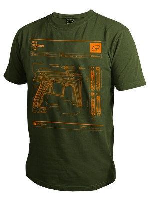 Eclipse Mens CS1 T-Shirt - Olive 