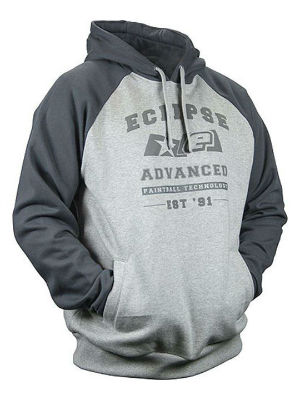 Eclipse Mens Campus Hoody - Grey/Charcoal