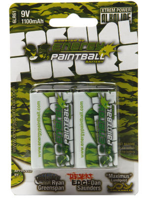 Energy Paintball 9V Double Pack - Special Forces