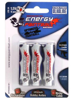 Energy Paintball Battery - AA 4-pack