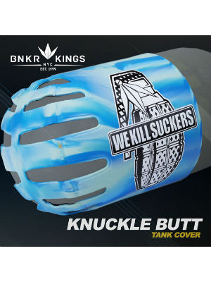 Bunker Kings - Knuckle Butt Tank Cover - WKS Grenade - Cyan