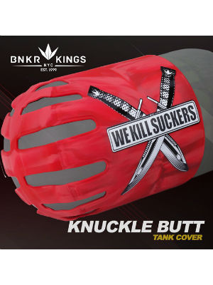Bunker Kings - Knuckle Butt Tank Cover - WKS Knife - Red