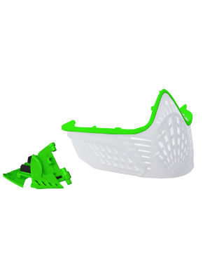 Virtue VIO Extend Face Mask - Lime/White