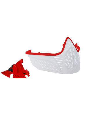 Virtue VIO Extend Face Mask - Red / White